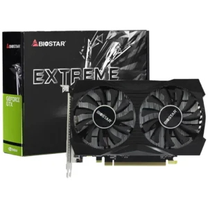 Placa de Vídeo Biostar Extreme Gaming 4GB GeForce GTX1050 GDDR5 - VN1055XF41-TN2RA-BS2