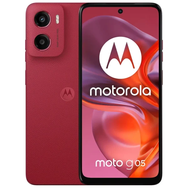 Celular Motorola G05 XT2523-2 4GB de RAM 128GB Tela 6.67 Octa-core Wi-Fi | Vermelho