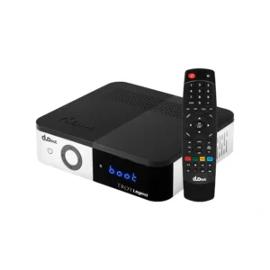 Receptor FTA Duosat Troy Legend com Wi-Fi - CinzaBranco