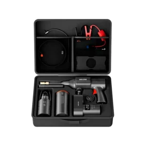 Kit Auxiliar de Partida MiDi Pro MDP-6in1 de 15.000 mAh com Lanterna - Preto