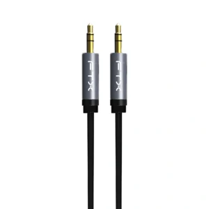 Cabo Auxiliar Áudio Estereo FTX CT-AV311-P11GN-SG3 3M 3.5MM - Preto