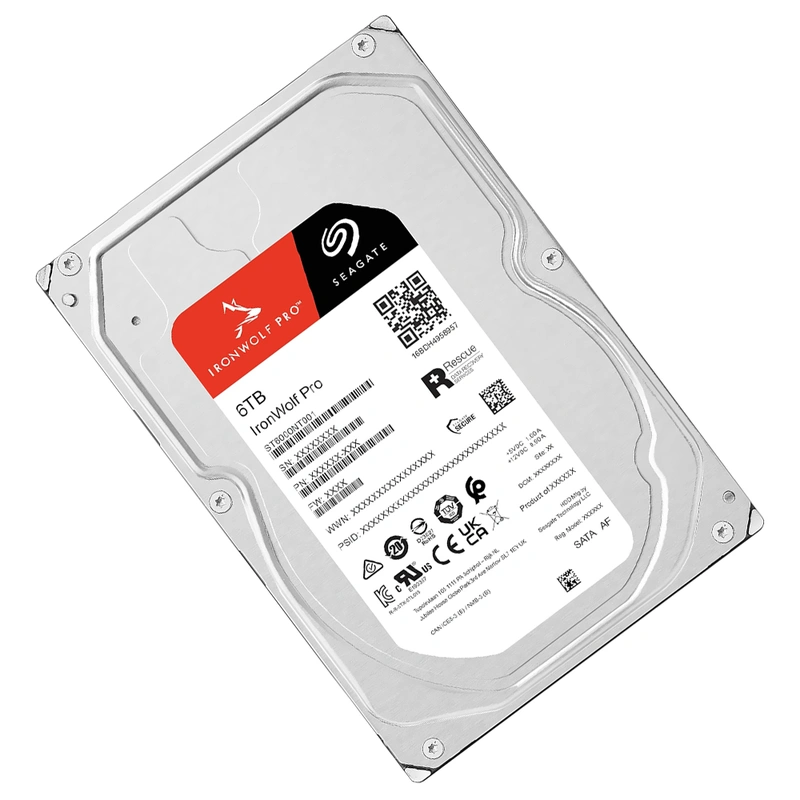 HD Seagate 6TB Iron Wolf Pro 3.5 SATA de 6Gb/s ST6000NT001 - Imagem 2