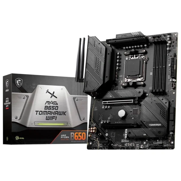 Placa Mãe MSI MAG B650 Tomahawk Wi-Fi Socket AM5 DDR5 AMD B650 ATX
