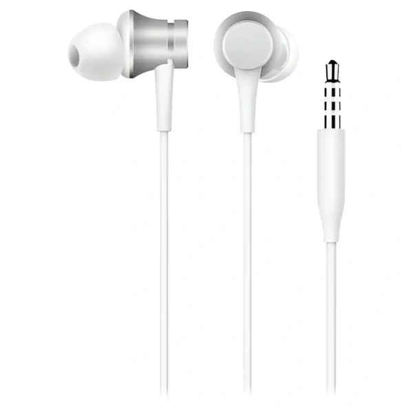 Fone de Ouvido Xiaomi Mi IN-EAR Basic Matte Com Fio - Prata (ZBW4355TY)