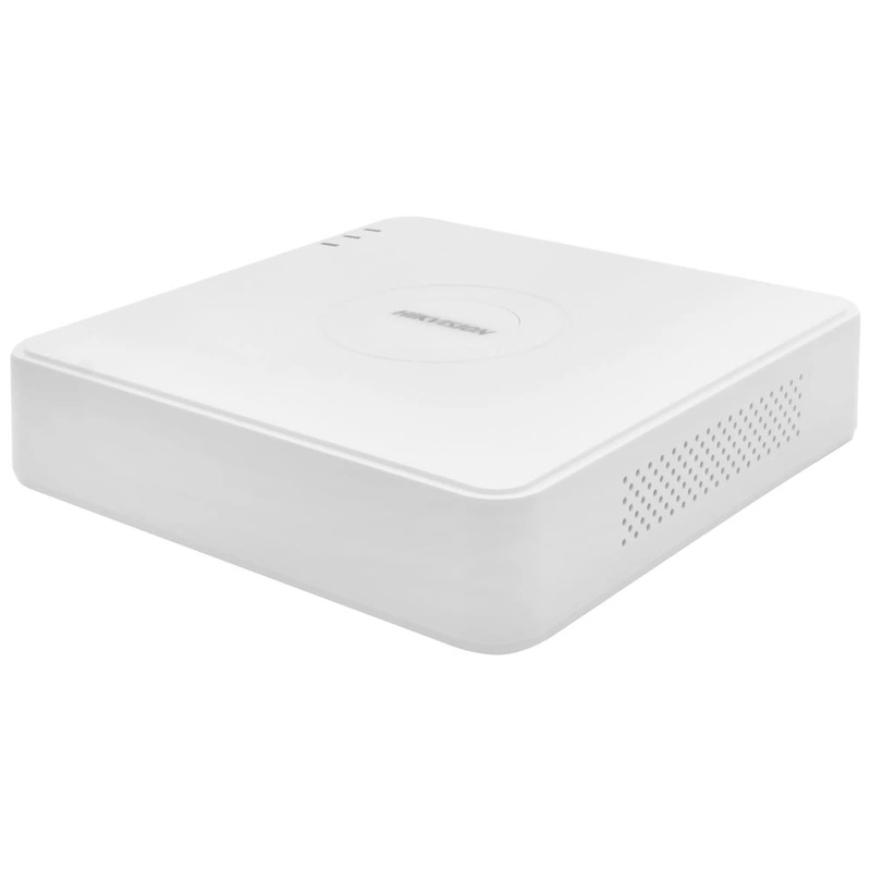 CCTV de Vigilância NVR Hikvision DS-7104NI-Q14P 7100S HD 4CH 1080P - Branco + Mouse - Imagem 2