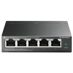 Hub Switch Tp-link TL-SG1005LP 5 Portas 4 PoE+ - 101001000Mbps