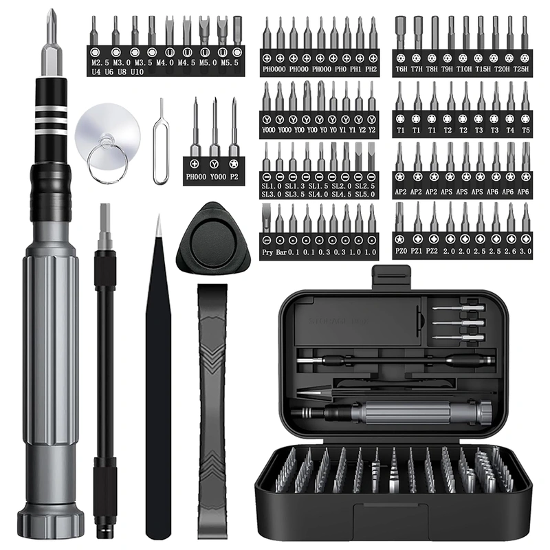 Kit de Ferramentas Satellite A-KS150 Precision Screwdriver Set - Preto - Imagem 3
