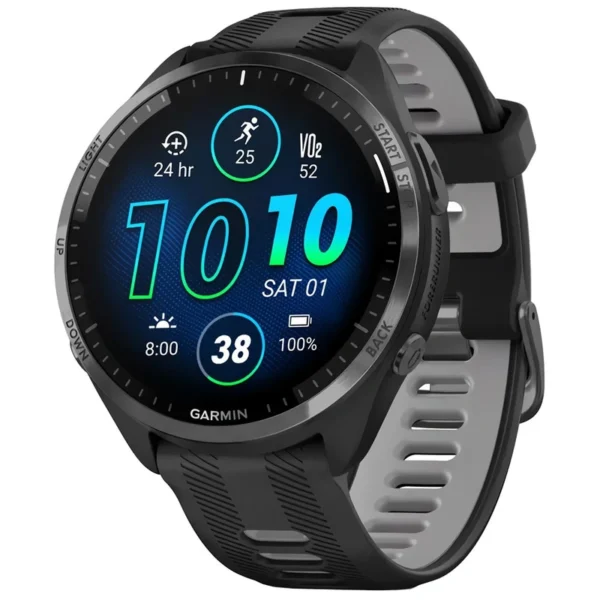 Relógio Garmin Forerunner 965 AMOLED - Preto (010-02809-00) Bluetooth - Wi-Fi - ANT+