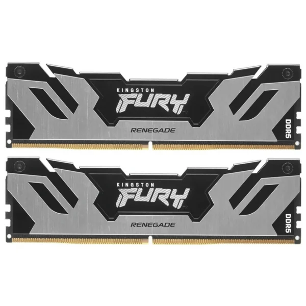 Memória RAM Kingston Fury Renegade DDR5 96GB 6000MHz - Preto Prata (KF560C32RSK2-96)