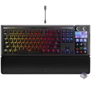 Teclado Gamer Mecânico Corsair Galleon 100 SD Stream Deck USB RGB MLX Inglês - Preto (CH-912A31I-NA)