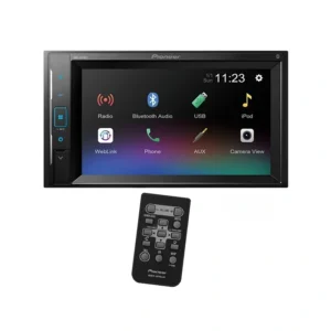 Multimídia Receiver Pioneer DMH-A245BT de 6.2 com USBBluetoothRádio - Preto