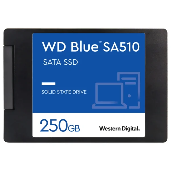 SSD Western Digital 250GB SA510 Blue 2.5 SATA 3 - 6Gb/s WDS250G3B0A | SA510 Azul