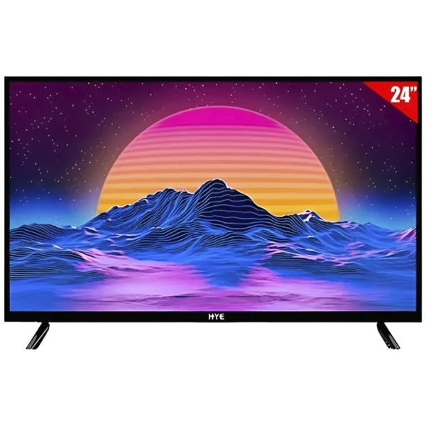 TV Smart HYE HYE24ATHZ 24 Wi-Fi integrado Wide Color Enhancer Preto | HD 1366 x 768