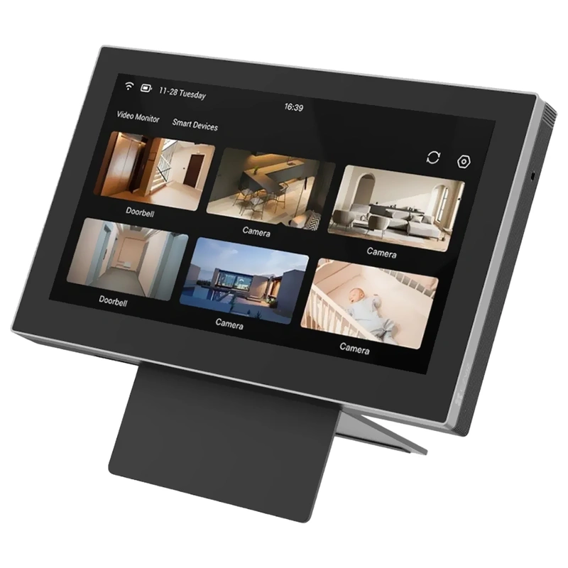 Tela Inteligente Ezviz CS-SD7 Smart Home Touch 7 Tela 7" 1024 x 600 IPS | Preto - Imagem 2