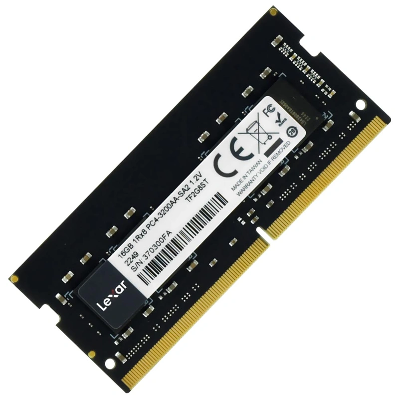 Memória RAM para Notebook Lexar DDR4 16GB 3200MHz - LD4AS016G-B3200GSST | Preto - Imagem 3