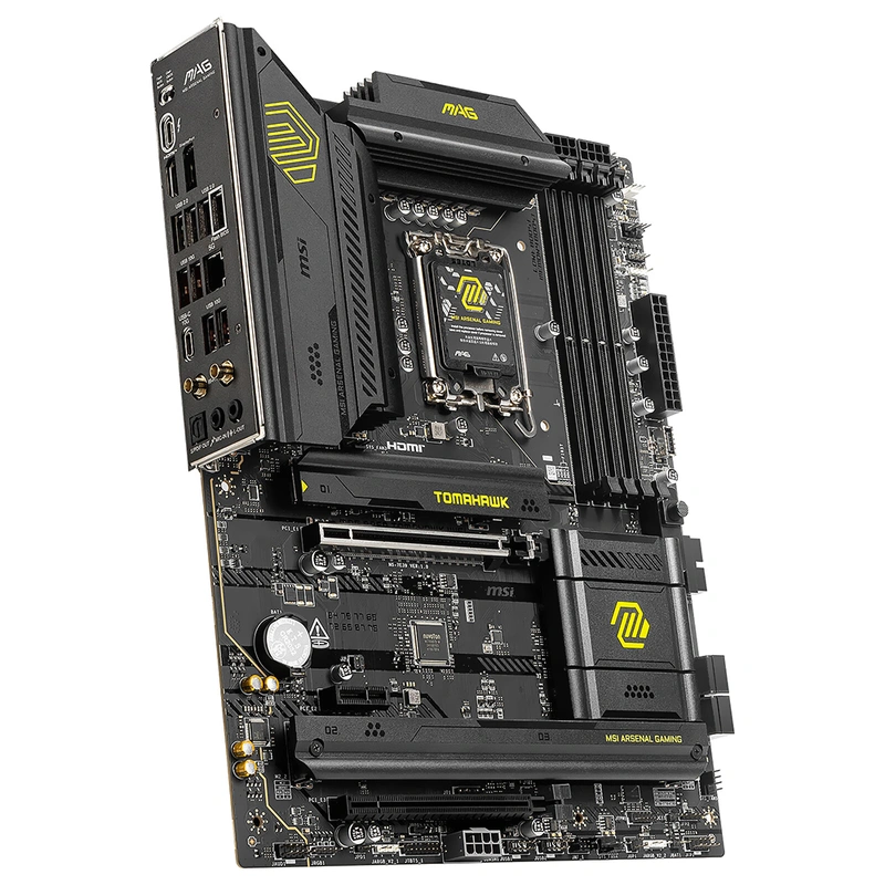 Placa Mãe MSI Mag B860 Tomahawk Wi-Fi Socket LGA 1851 DDR5 Intel B860 ATX - Imagem 3