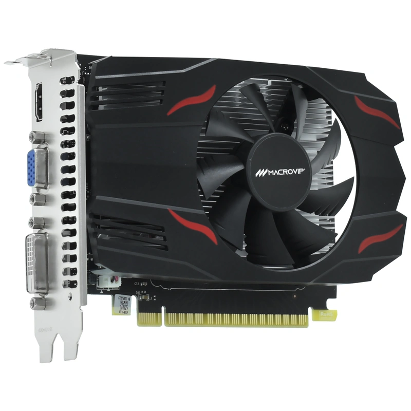 Placa de Vídeo Macrovip 4GB GeForce GTX750TI V2 GDDR5 - MV-GTX750TI4GD5V2 | 3840 x 2160 - Imagem 3