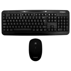 Teclado + Mouse Satellite AK-725G Wireless Português - Preto