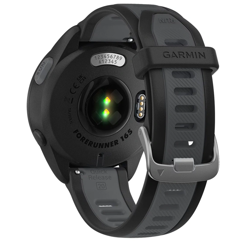 Relógio Smartwatch Garmin Forerunner 165 AMOLED - Preto Cinza (010-02863-AC) - Imagem 3