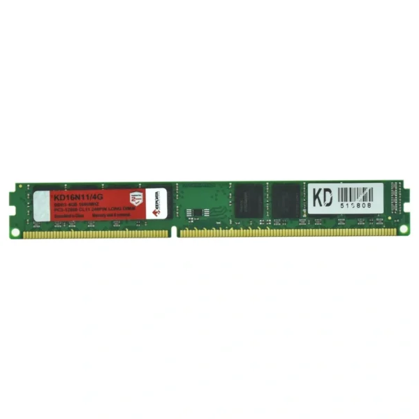 Memória RAM Keepdata DDR3 4GB 1600MHz - KD16N114G UDIMM | KD16N11/4G
