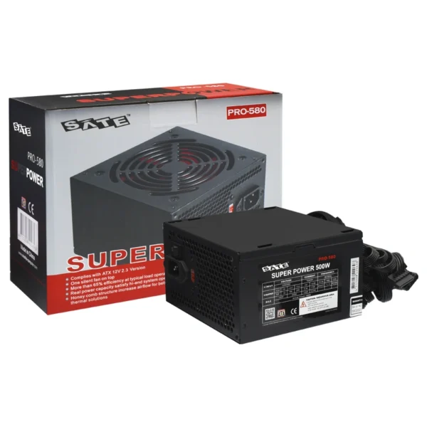 Fonte de Alimentação Satellite PRO-580 Real 500W ATX Não Modular