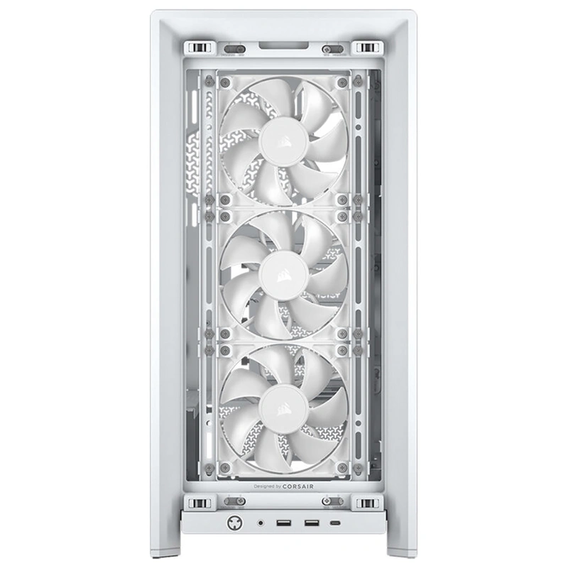 Gabinete Gamer Corsair Frame 4000 Series Airflow Mesh CC-9011313-WW Mid Tower 3 Cooler - Imagem 2