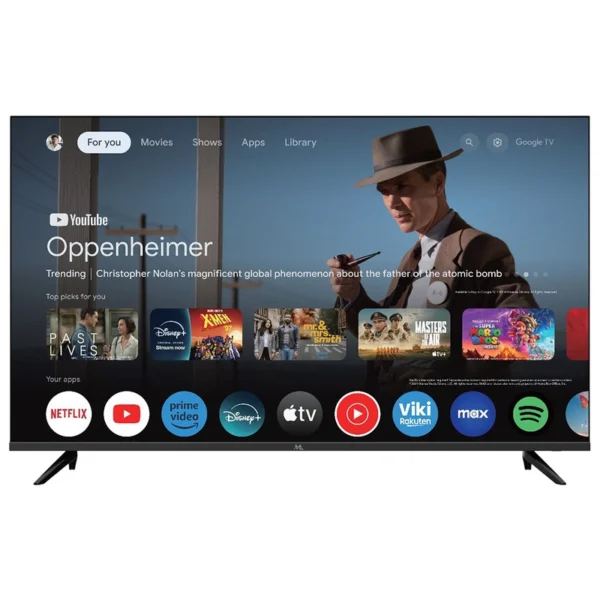 TV Smart Mtek MKQ50FSGU 50 Wi-Fi (2.4GHz, 5GHz) Preto | 3840 x 2160 (4K) | MTK 9612