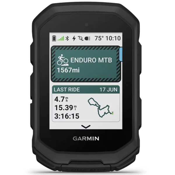 Rastreador GPS Garmin Edge MTB Mountain Bike - Preto (010-02993-00) USB-C
