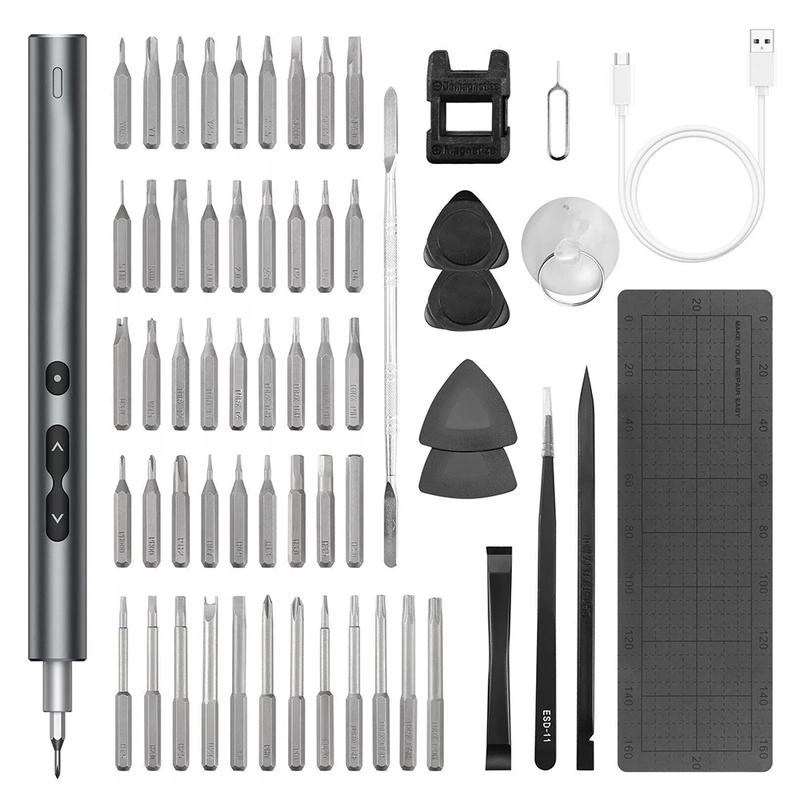 Kit de Ferramentas Satellite A-KS63 Precision Screwdriver Set - Cinza | USB-C - Imagem 2