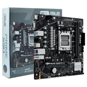 Placa Mãe ASUS Prime A620M-K Socket AM5 VGA DDR5