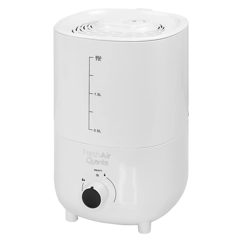 Umidificador Quanta QTUM20 Ultrassonico 2.6L - Branco | 2.6 litros | 25 W