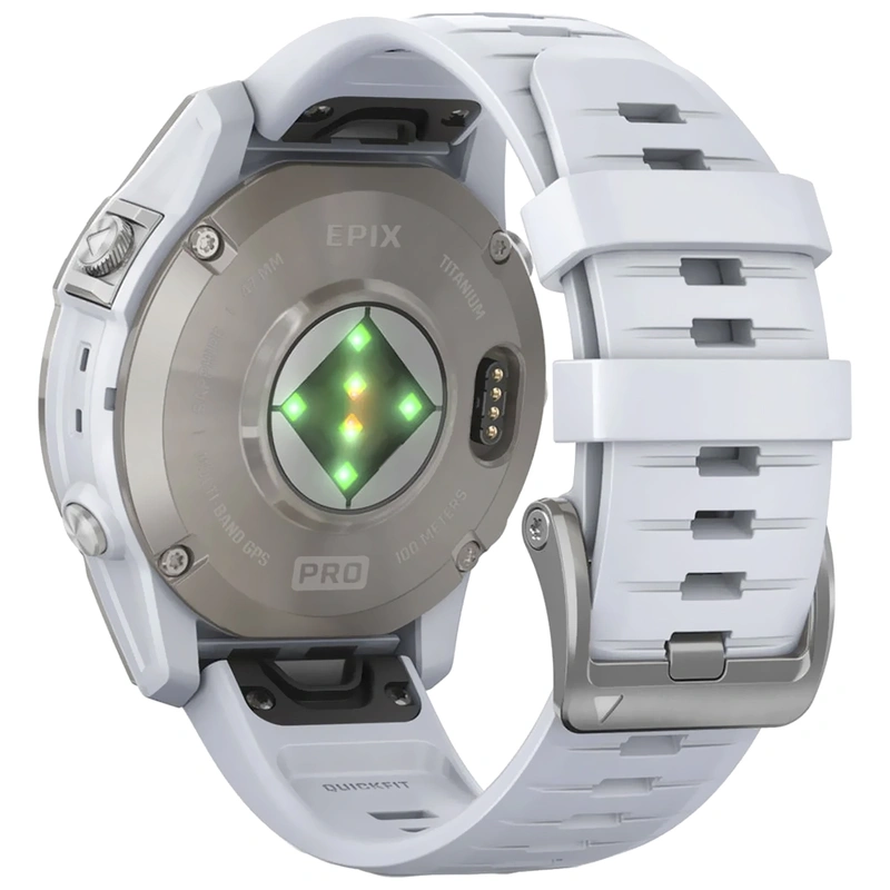 Relógio Garmin Epix Pro Sapphire 2 Gen - Titanium Branco (010-02804-10) - Imagem 3