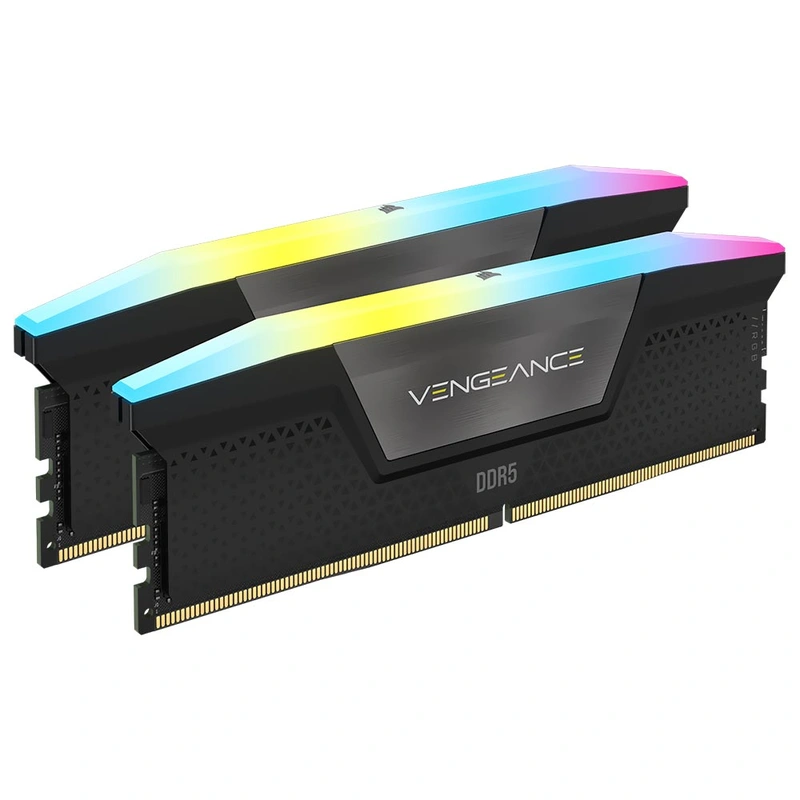 Memória RAM Corsair Vengeance RGB DDR5 64GB (2x32GB) 5200MHz - Preto (CMH64GX5M2B5200C40) - Imagem 3