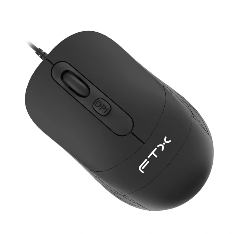 Mouse FTX MW73 Wireless - Preto Cinza USB Receiver 2.4GHz | FTXMW73 - Imagem 2