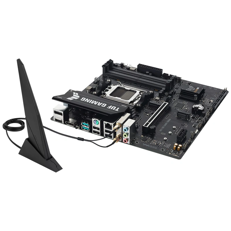 Placa Mãe ASUS TUF Gaming A620AM-PLUS Wi-Fi Socket AM5 DDR5 AMD A620 Micro ATX - Imagem 2
