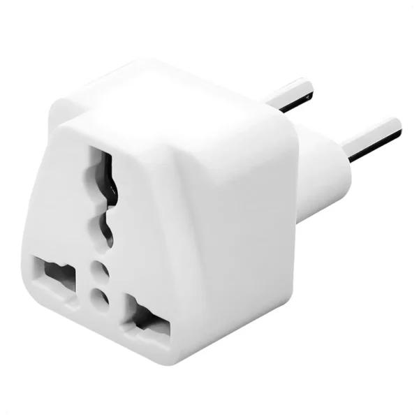 Adaptador Tomada Europeu para Padrão Brasil SZ-018 - Branco Europeu, Padrão Brasil