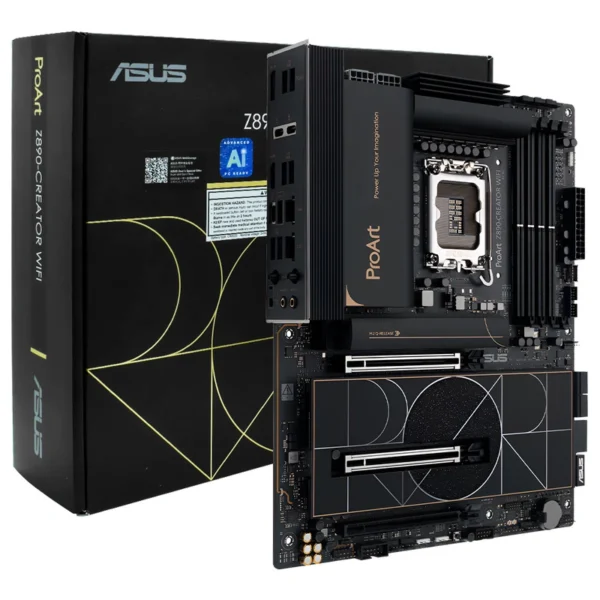 Placa Mãe ASUS ProArt Z890-CREATOR Wi-Fi Socket LGA 1851 DDR5 AM5 Intel Z890
