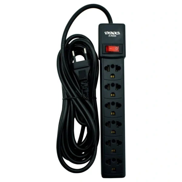 Filtro de Linha Satellite A-R055 6 Tomadas 5M Preto