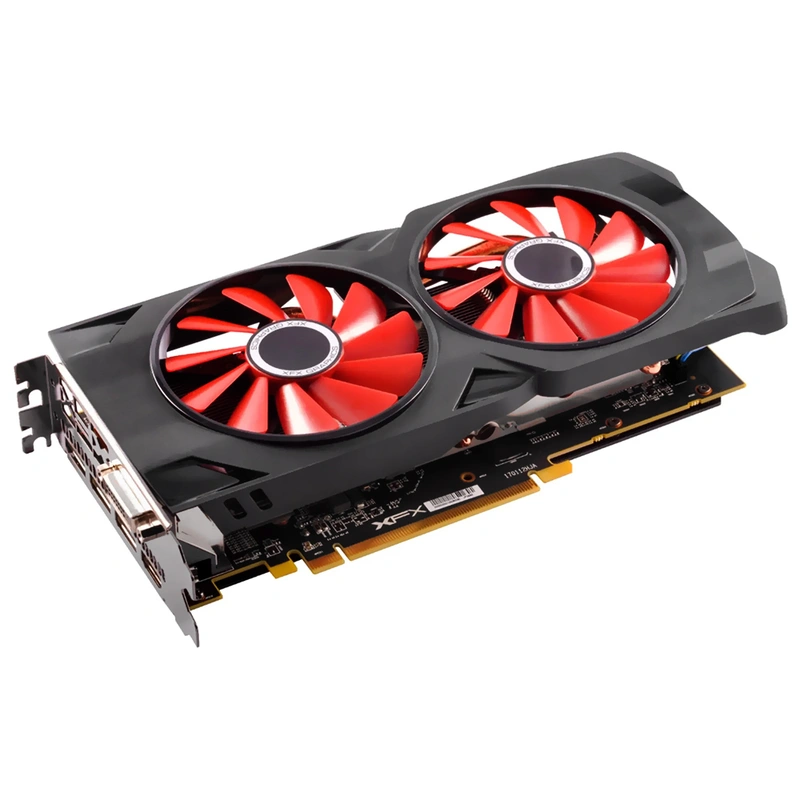 Placa de Vídeo XFX GTS 8GB RX580 GDDR5 - RX-580S85DD6 Radeon RX 580 True Clock: 1366MHz - Imagem 3