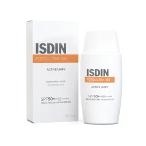 Protetor Solar Facial ISDIN Fotoultra 100 Active Unify SPF50+ 50 ml