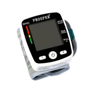 Aparelho de Pressão Digital para Pulso Prosper P-4509 Tela LCD - Branco