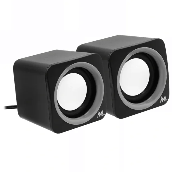 Caixa de Som Mtek SP-U04 USB - Preto 5w Com fio | USB - Analógico de 3.5 mm