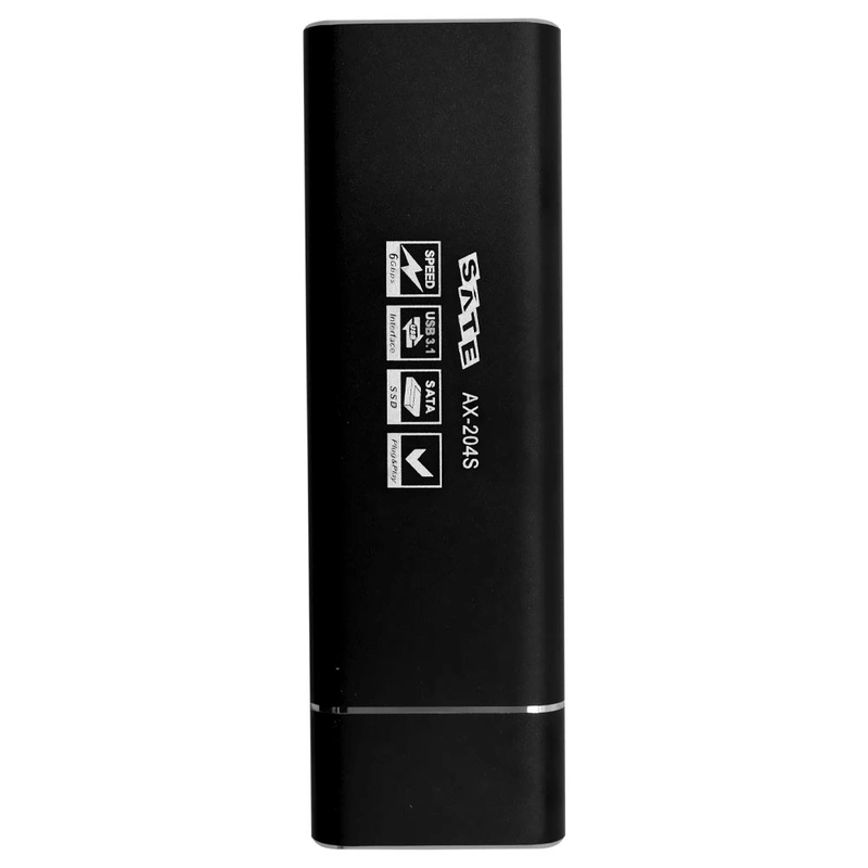 Gaveta Satellite AX-204S SSD M.2 USB-C 3.1 - Preto - Imagem 2