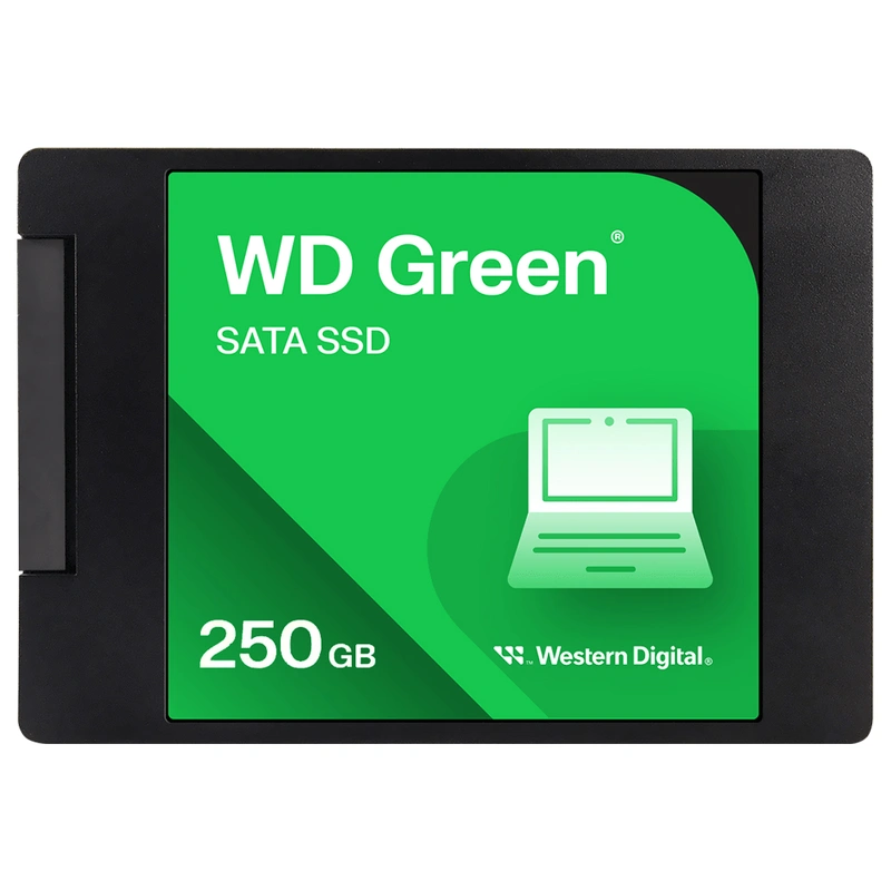 SSD Western Digital 250GB Western Green 2.5 WDS250G5G0A | Verde
