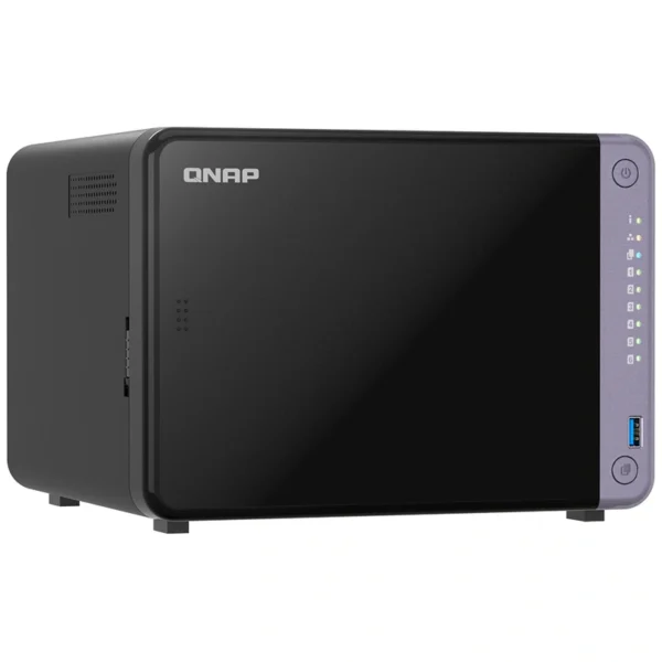 Servidor Nas Storage QNAP TS-632X Quad-Core de 2.0GHz 4GB de RAM 6 Baias USB 3.0 LAN