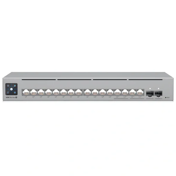 Hub Switch Ubnt USW-PRO-MAX-16-POE-BR Unifi Switch 16 Portas 180W | Branco