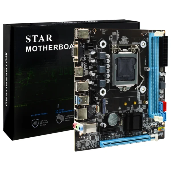 Placa Mãe STAR TG-B85G573 Socket LGA 1150 VGA DDR3 Intel H81 Micro ATX | 4 conectores SATA