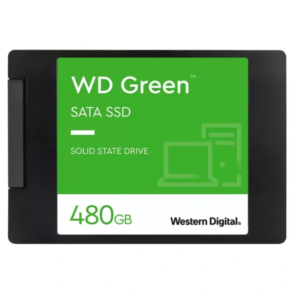 SSD Western Digital 480GB Green 2.5 SATA 3 - 6Gb/s WDS480G3G0A WD Green | WD Verde