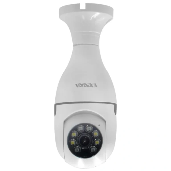 Câmera de Segurança Satellite A-CAM003 Indoor Smart Wi-Fi TF 360° - Branco | 1920 x 1080