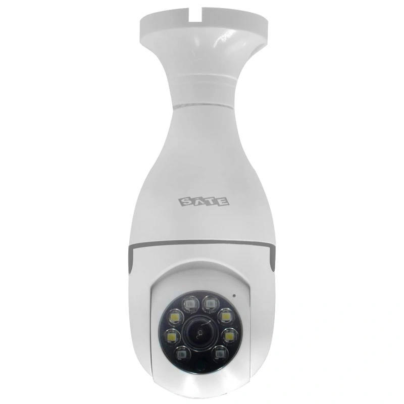 Câmera de Segurança Satellite A-CAM003 Indoor Smart Wi-Fi TF 360° - Branco | 1920 x 1080
